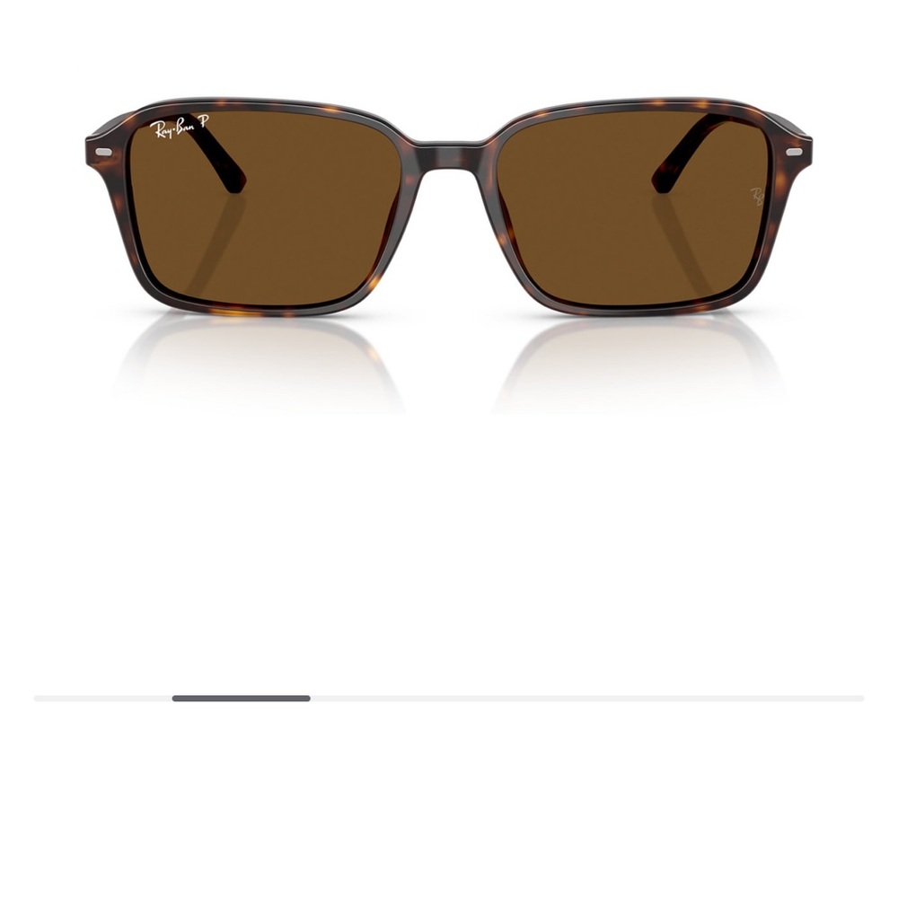 Ray-Ban Dark Brown Sunglasses with Black Case